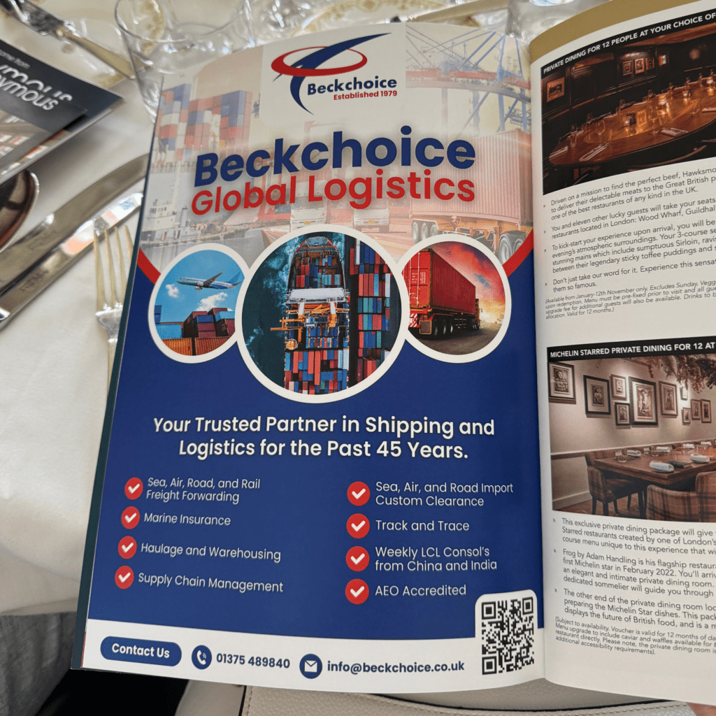 Beckchoice Ltd 45th anniversary